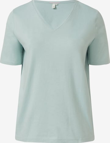QS T-Shirt in Blau: Vorderseite