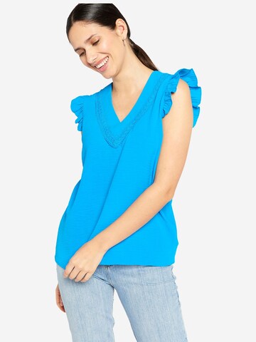 LolaLiza Blouse in Blue: front