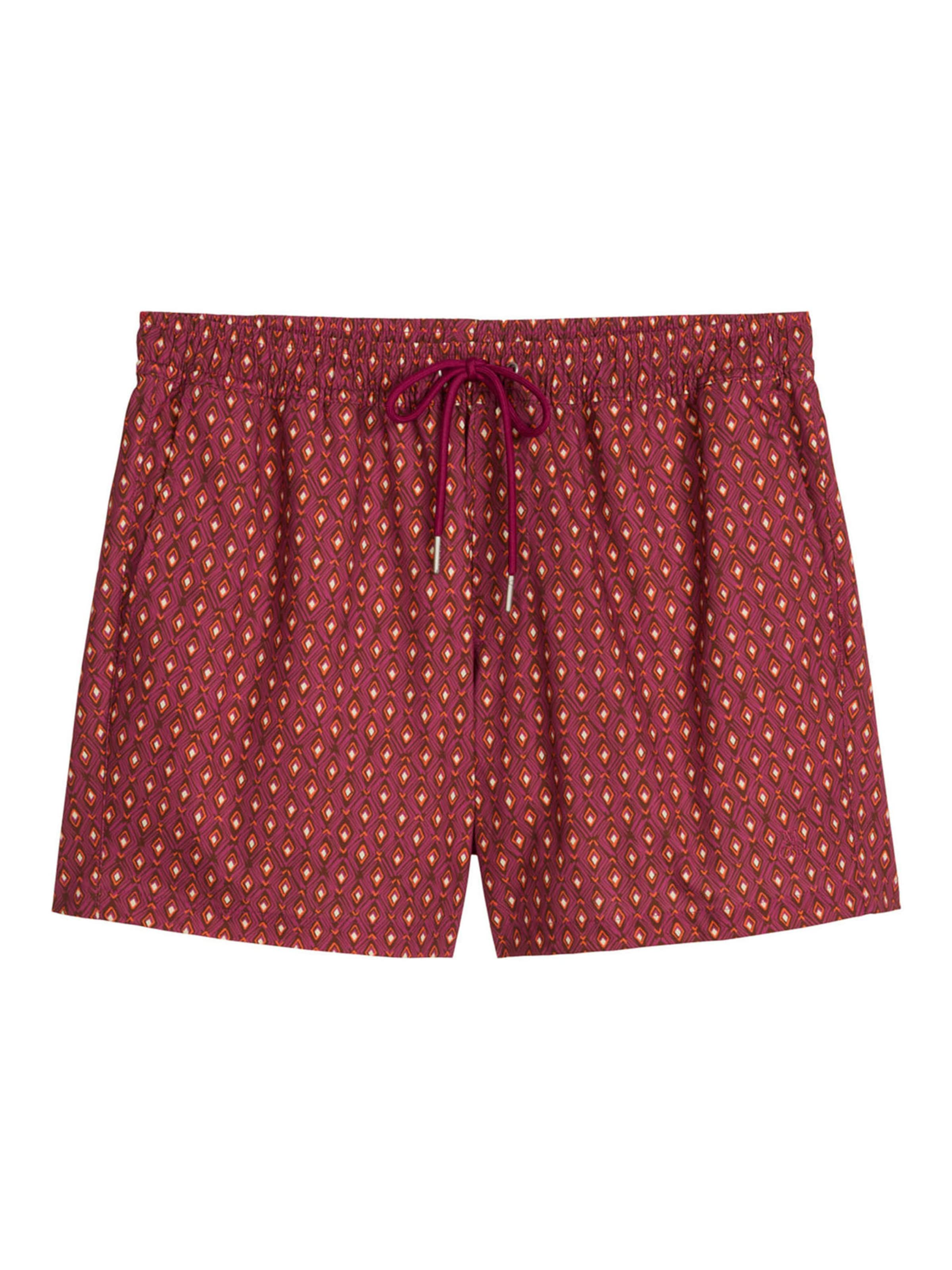 Marc O'Polo Zwemshorts ' Woven ' in Geel: voorkant