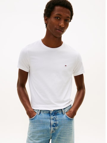 TOMMY HILFIGER Majica 'Flex' | bela barva: sprednja stran