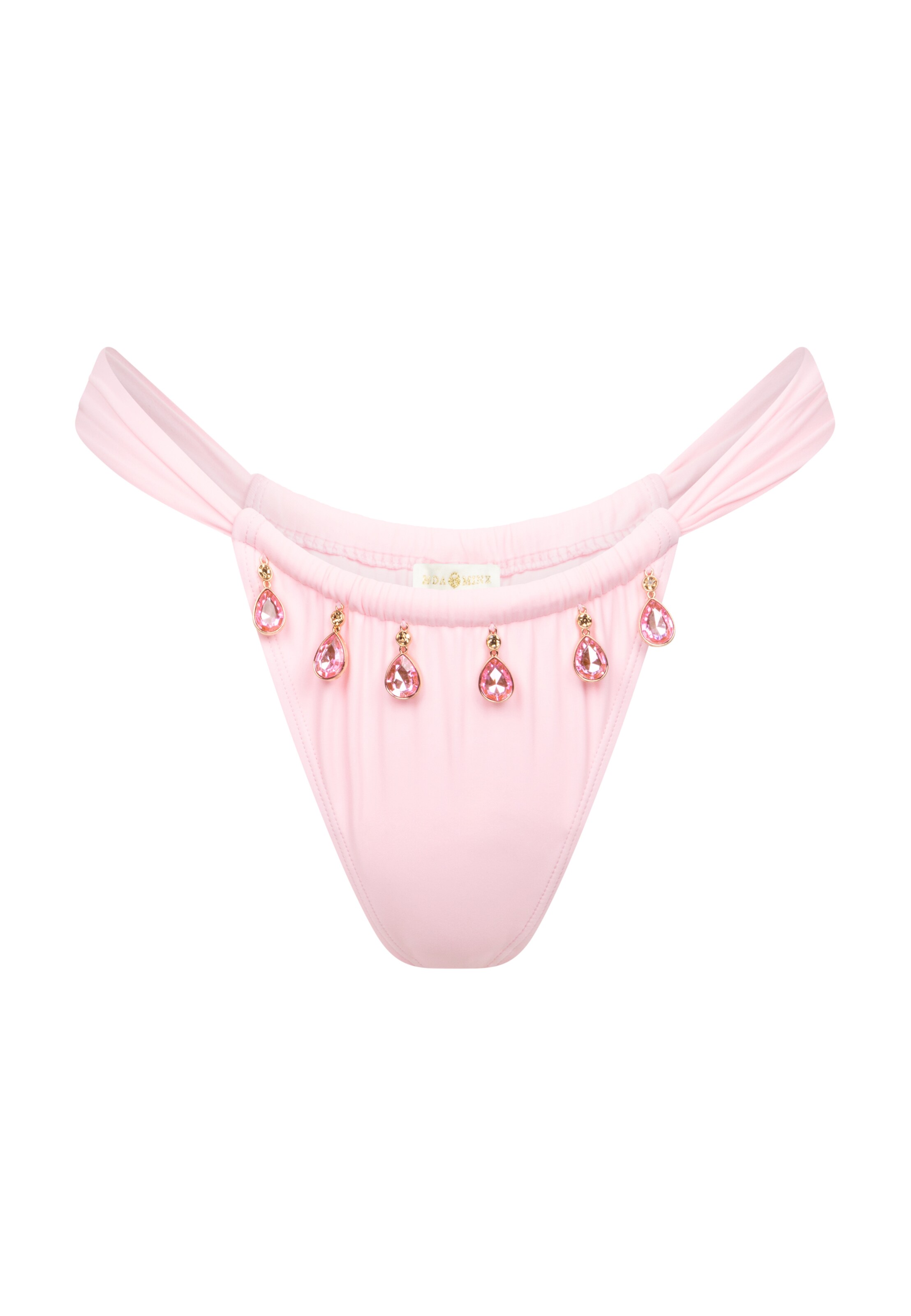 Moda Minx Bikinihose 'Selene' in Pink: Vorderseite