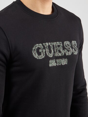 GUESS - Sweatshirt em preto