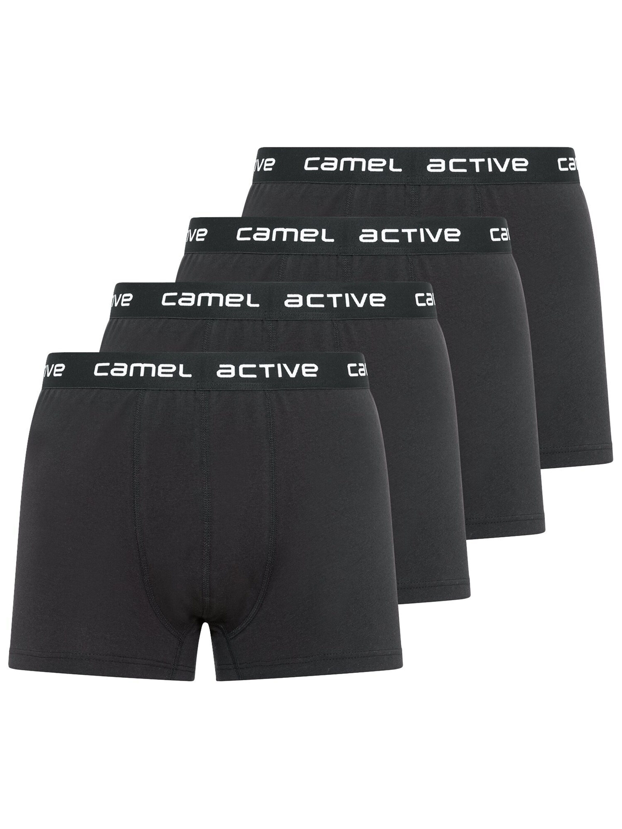 CAMEL ACTIVE Boxer shorts in Black: front