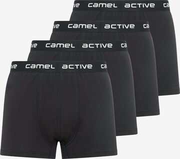 CAMEL ACTIVE Boxer shorts in Black: front