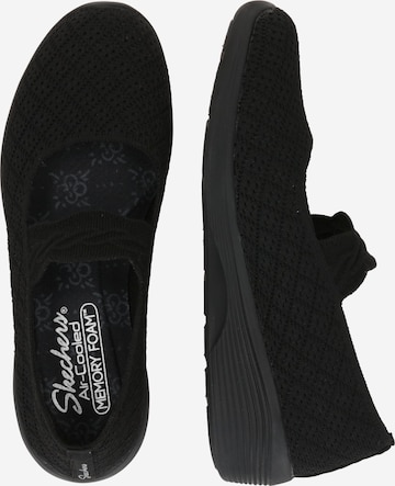 SKECHERS Ballet Flats with Strap 'Arya' in Black