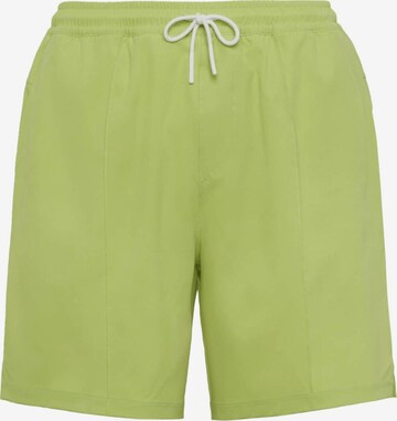 Shorts de bain Boggi Milano en vert : devant