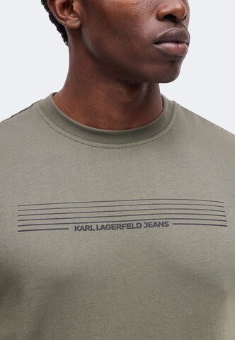 KARL LAGERFELD JEANS Póló - zöld