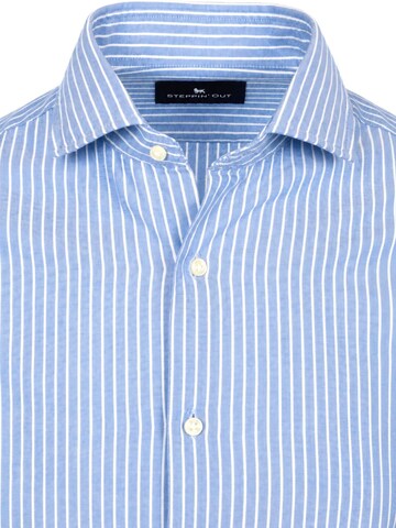 Steppin' out Regular fit Button Up Shirt in Blue