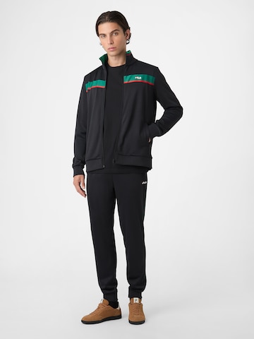 FILA Кофта на молнии 'SAGANO' в Черный