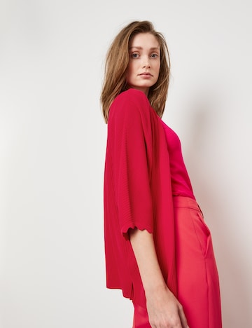 TAIFUN Gebreid vest in Rood