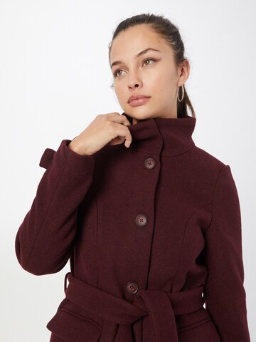 VERO MODA Between-Seasons Coat in Red