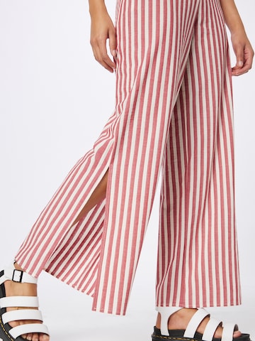 System Action Wide leg Pants 'VIVIANA' in Red