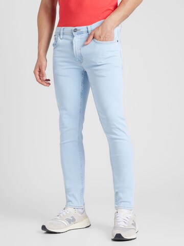 Coupe slim Jean BLEND en bleu : devant