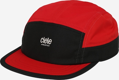 CIELE ATHLETICS Cap 'October' in rot / schwarz, Produktansicht