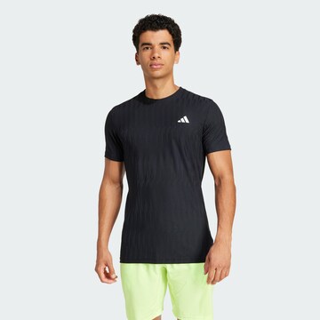 ADIDAS PERFORMANCE Functioneel shirt in Zwart: voorkant