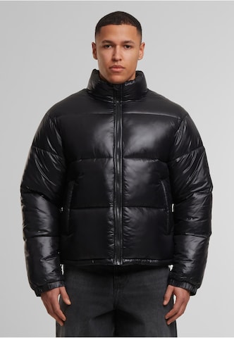 Urban Classics Between-season jacket in Black: front