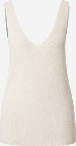 Top in maglia 'Vivian' di ABOUT YOU in beige: frontale