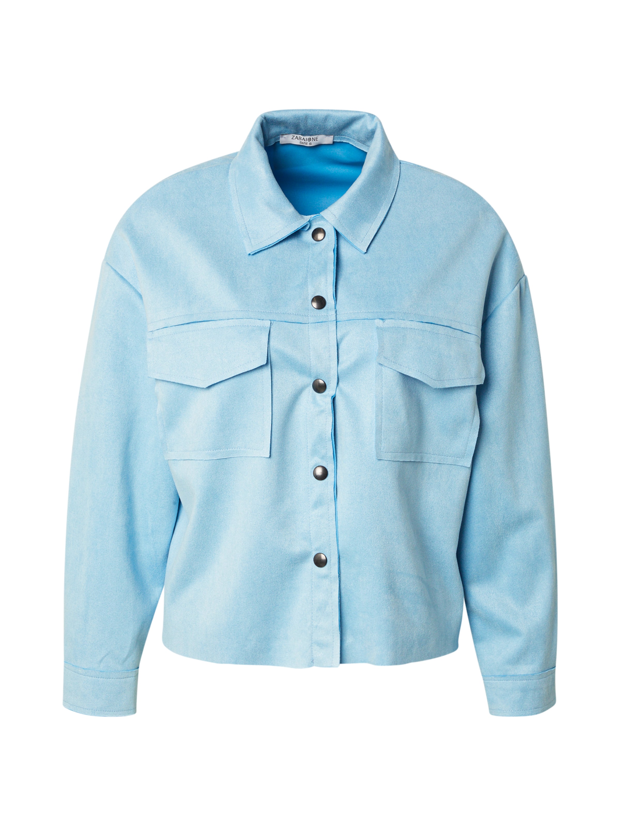 Veste mi-saison 'Lu44anaa' ZABAIONE en bleu : devant