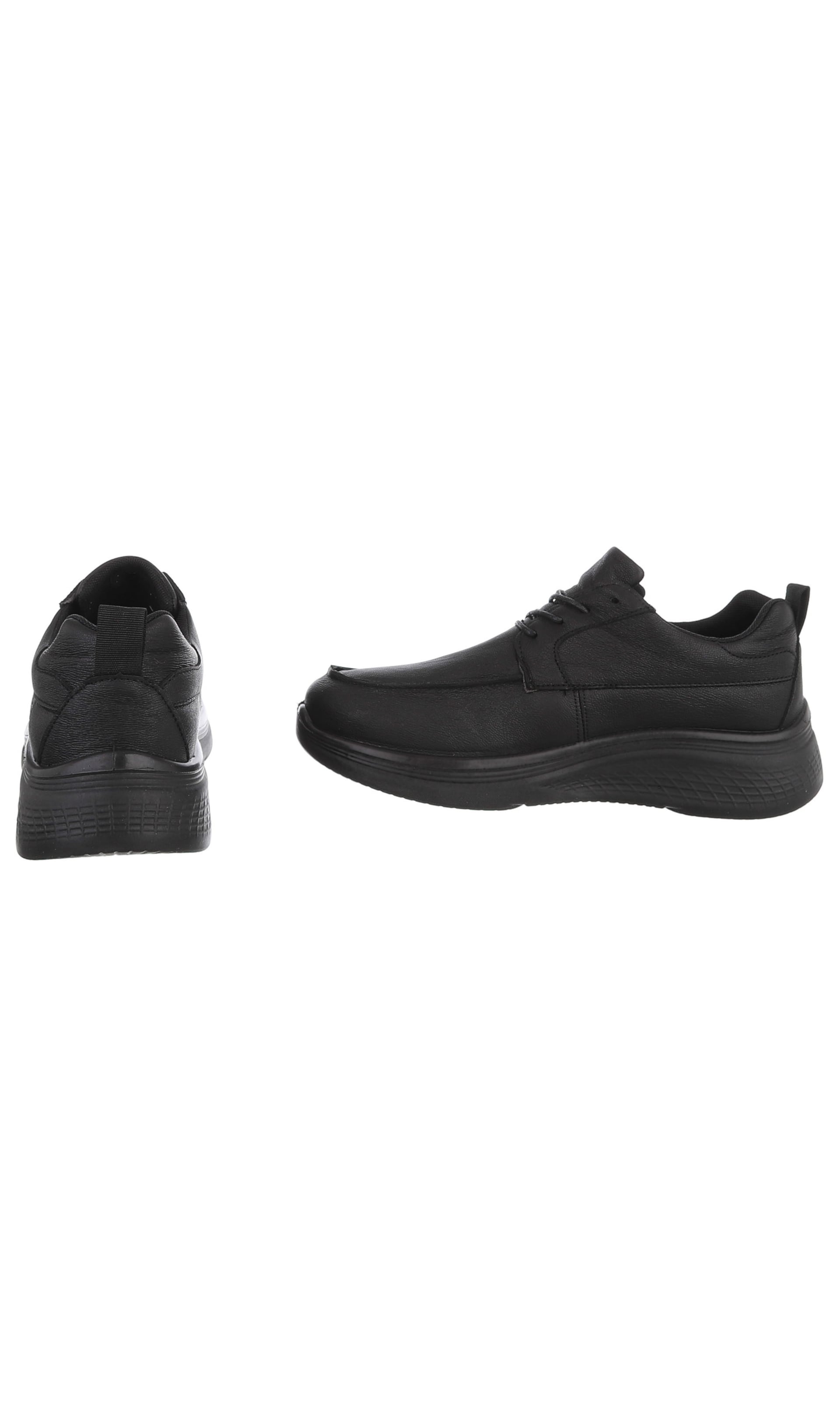CoolWalk Lace-Up Shoes in Black