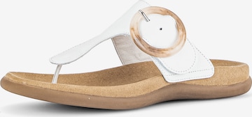 GABOR Žabky - Biela: predná strana