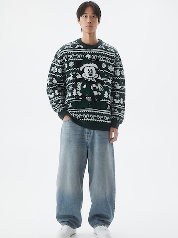 Pull-over Pull&Bear en vert