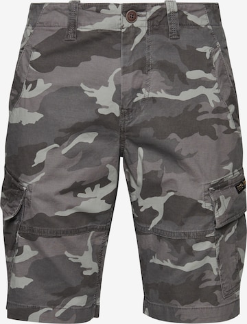 Superdry Regular Cargo Pants in Grey: front