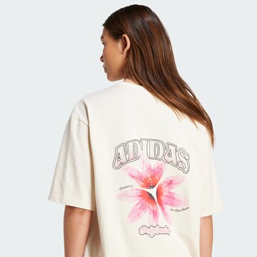 Tricou 'Summer Glow' de la ADIDAS ORIGINALS pe alb