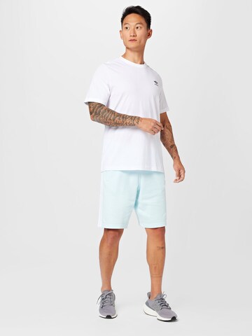 ADIDAS ORIGINALS Regular Shorts '3-Stripes Sweat' in Blau