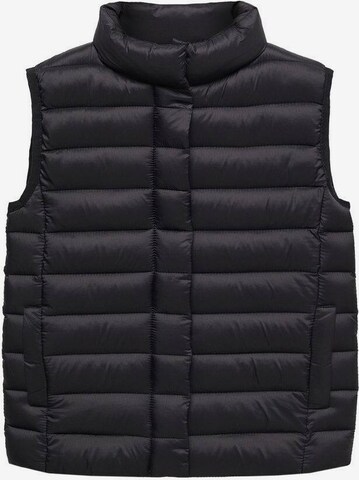 MANGO KIDS Bodywarmer 'Lightv6' in Zwart: voorkant