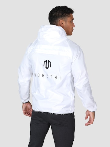 MOROTAI Sportovní bunda – bílá: přední strana