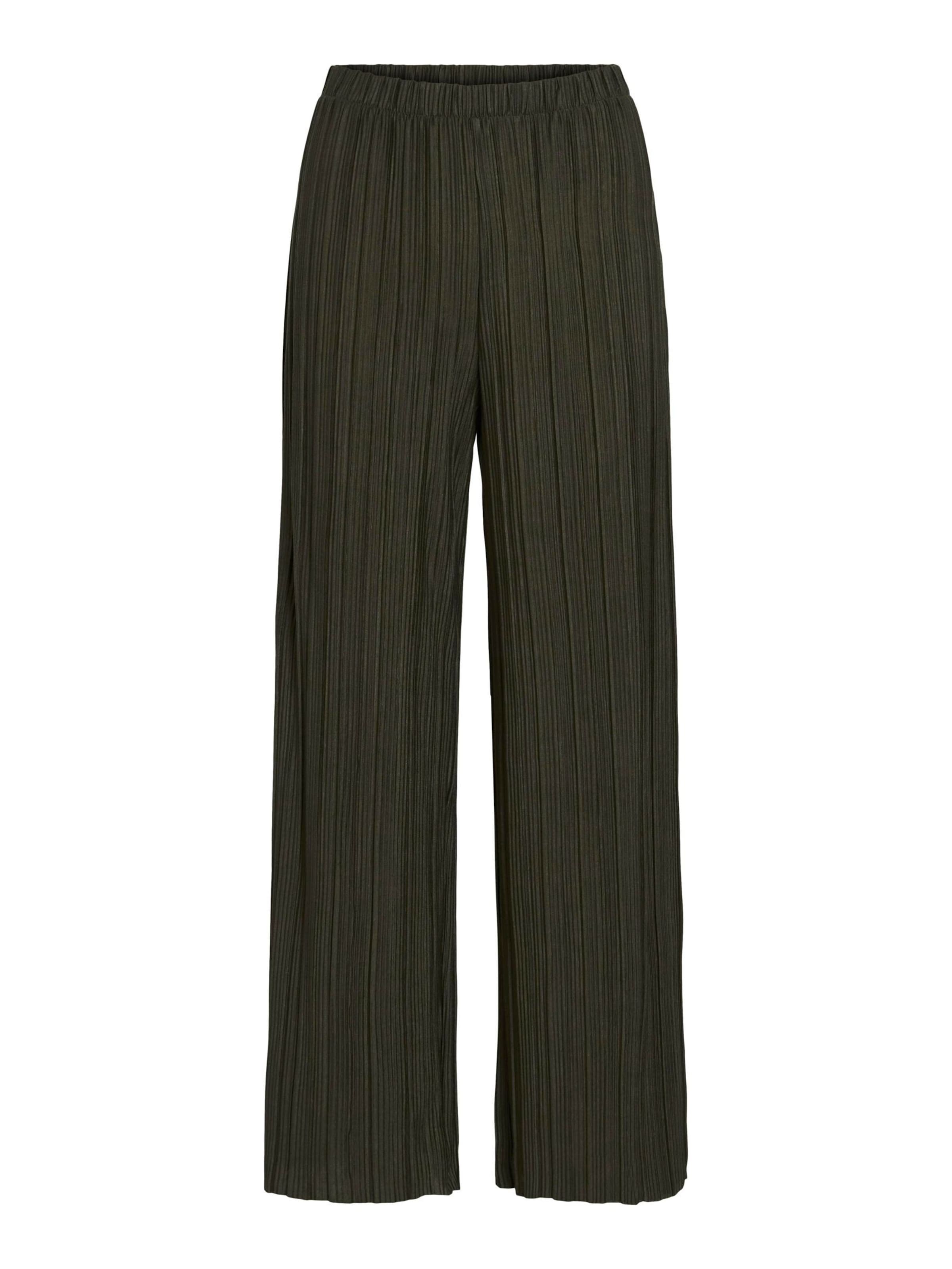 Pantaloni 'VIPLISA' de la VILA pe verde: față