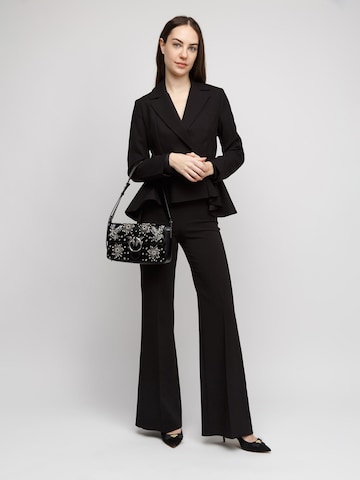 PINKO - Bolso de hombro en negro: frente