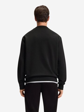 BOSS Sweatshirt 'WeSmallcrew' in Zwart