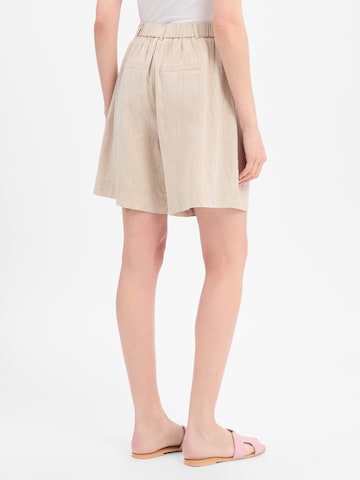 MSCH COPENHAGEN Regular Pleat-front trousers ' Viana Ginia ' in Grey