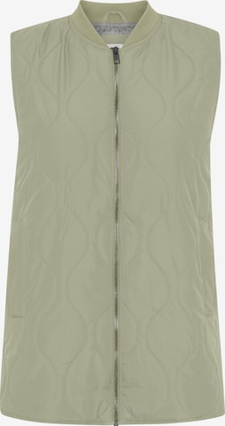 Oxmo Bodywarmer 'Svala' in Groen: voorkant