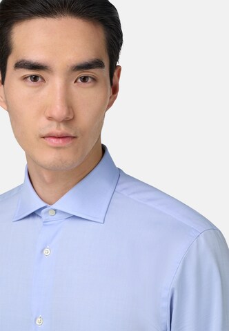 Boggi Milano Slim Fit Skjorte i blå