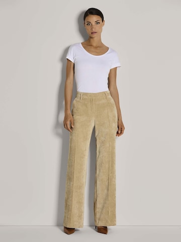 MADELEINE Wide leg Pantalon in Beige