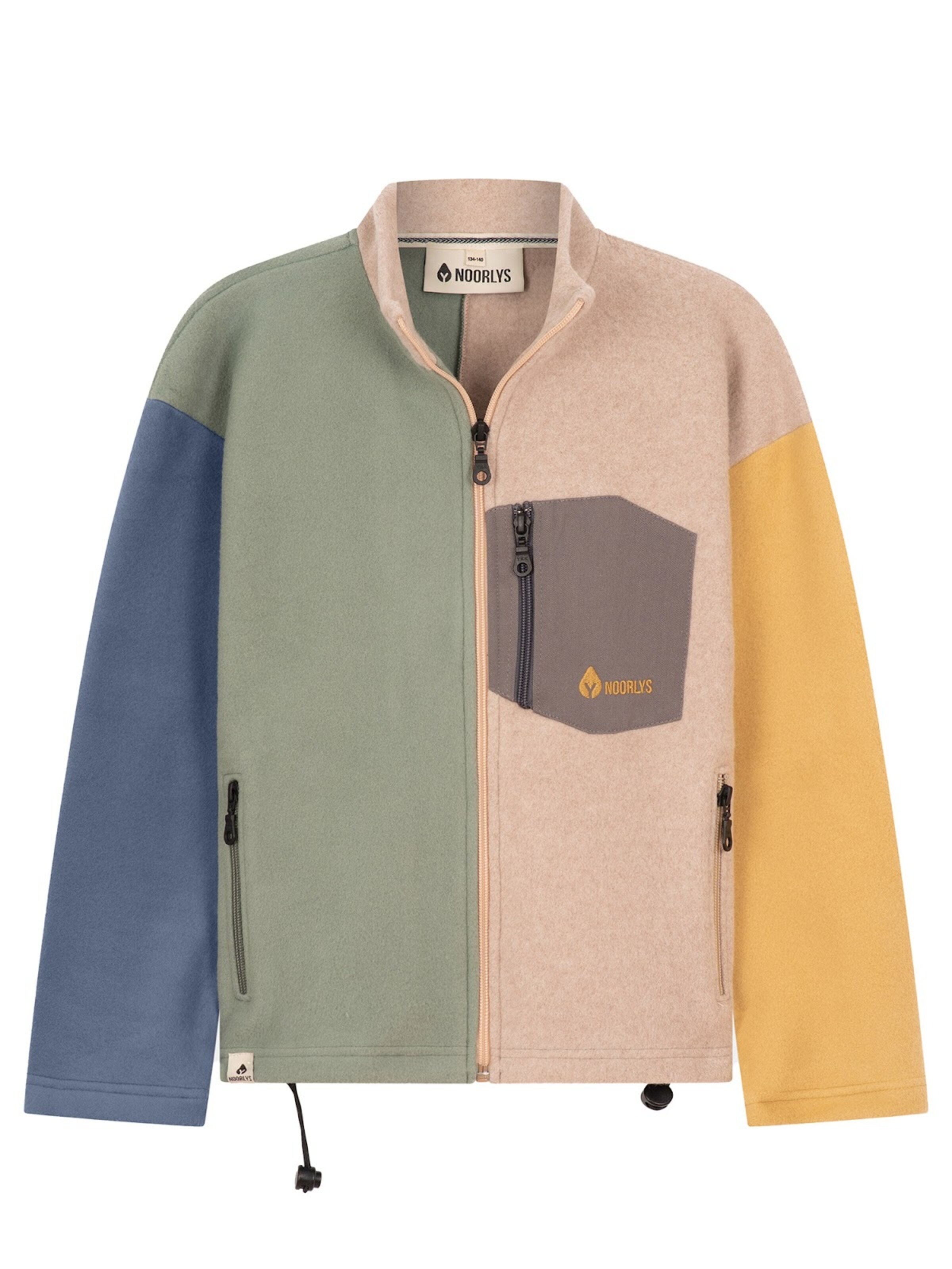 NOORLYS Fleece Jacket 'FÖHRWIND' in Blue: front