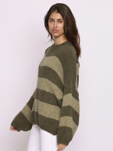 Lilavie Strickpullover ' Alesaa ' in Grün