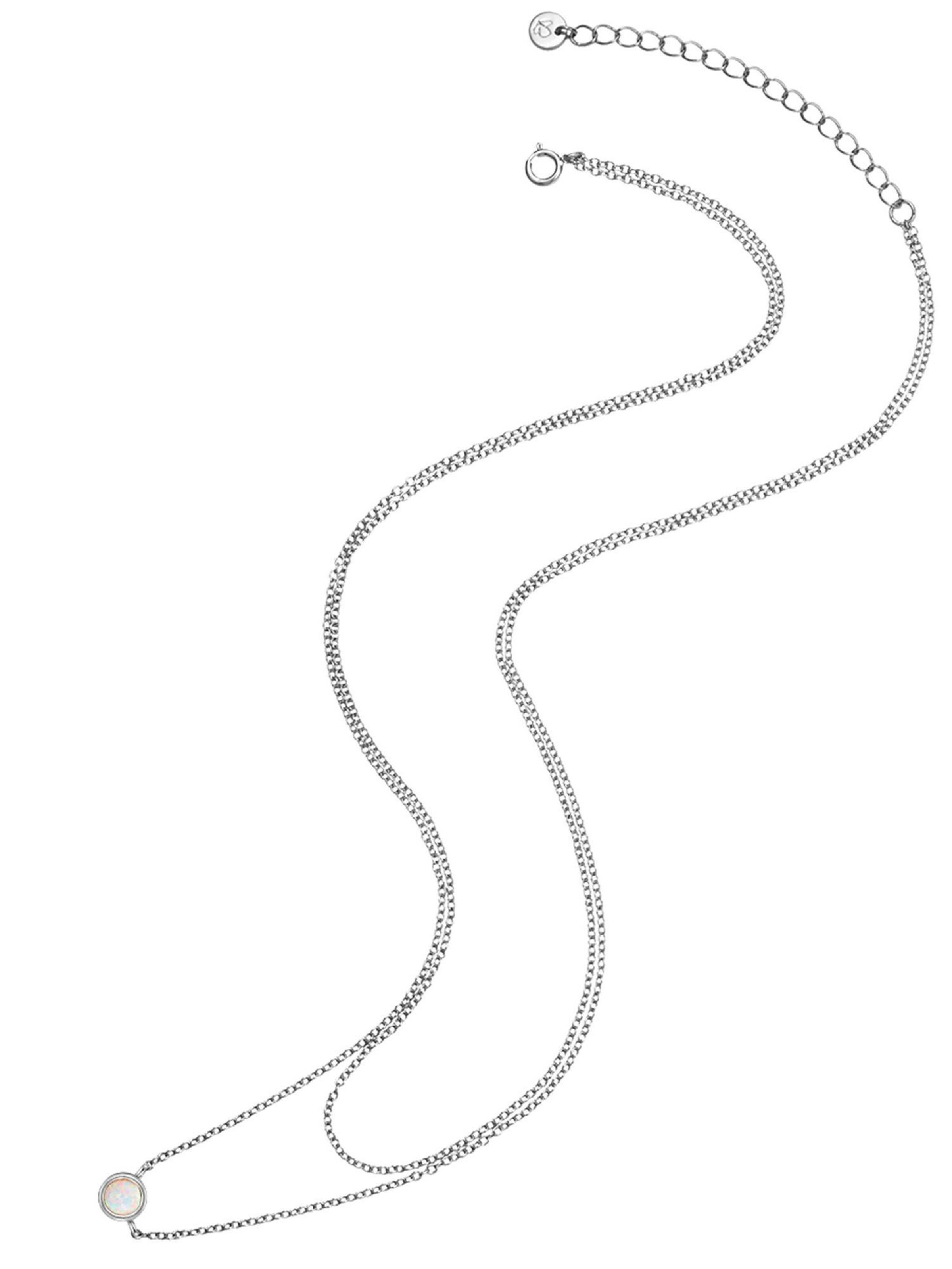 Glanzstücke München - Cadena en plata: frente