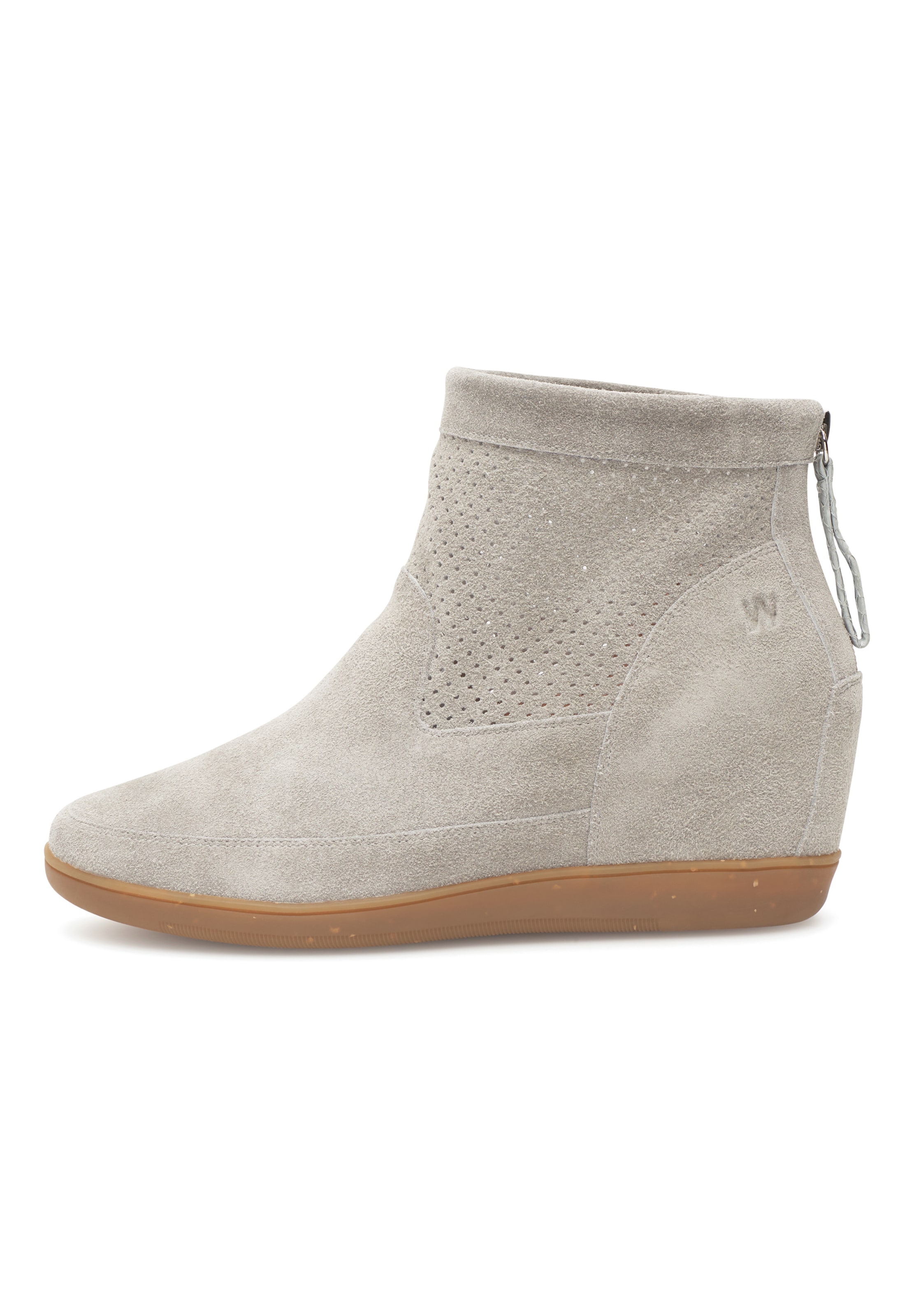 WODEN Ankle Boots 'Emmy Lite' in Grey: front