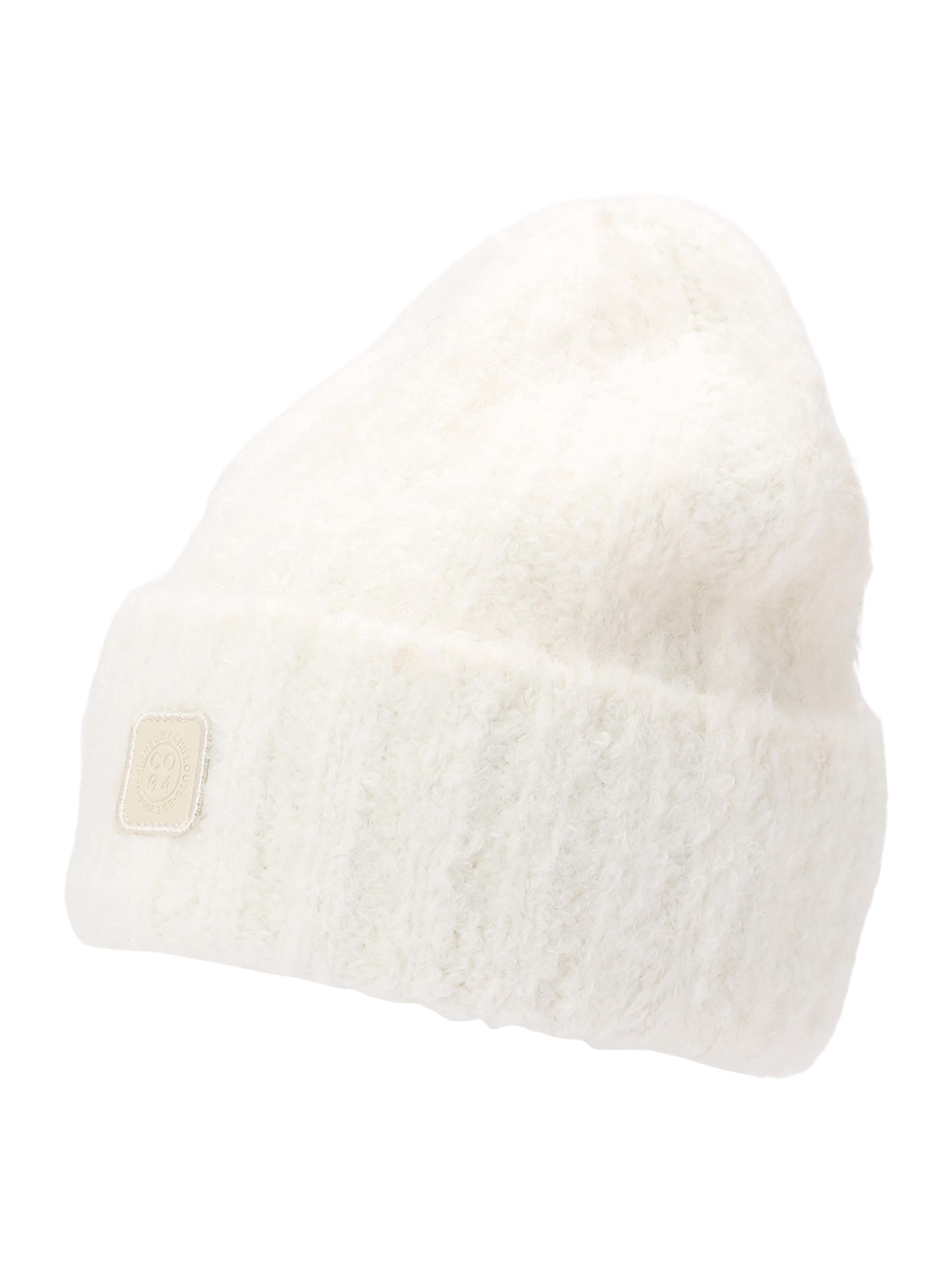 balta chillouts Megzta kepurė 'Frauke': priekis