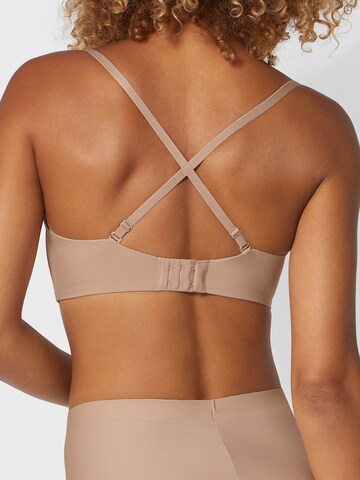 TRIUMPH T-shirt Bra ' Stepy Soft ' in Beige