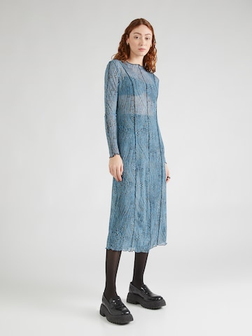 Robe 'Gwen' modström en bleu : devant