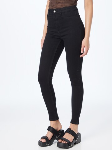 Skinny Jeans 'CERSEI' de la NEW LOOK pe negru: față