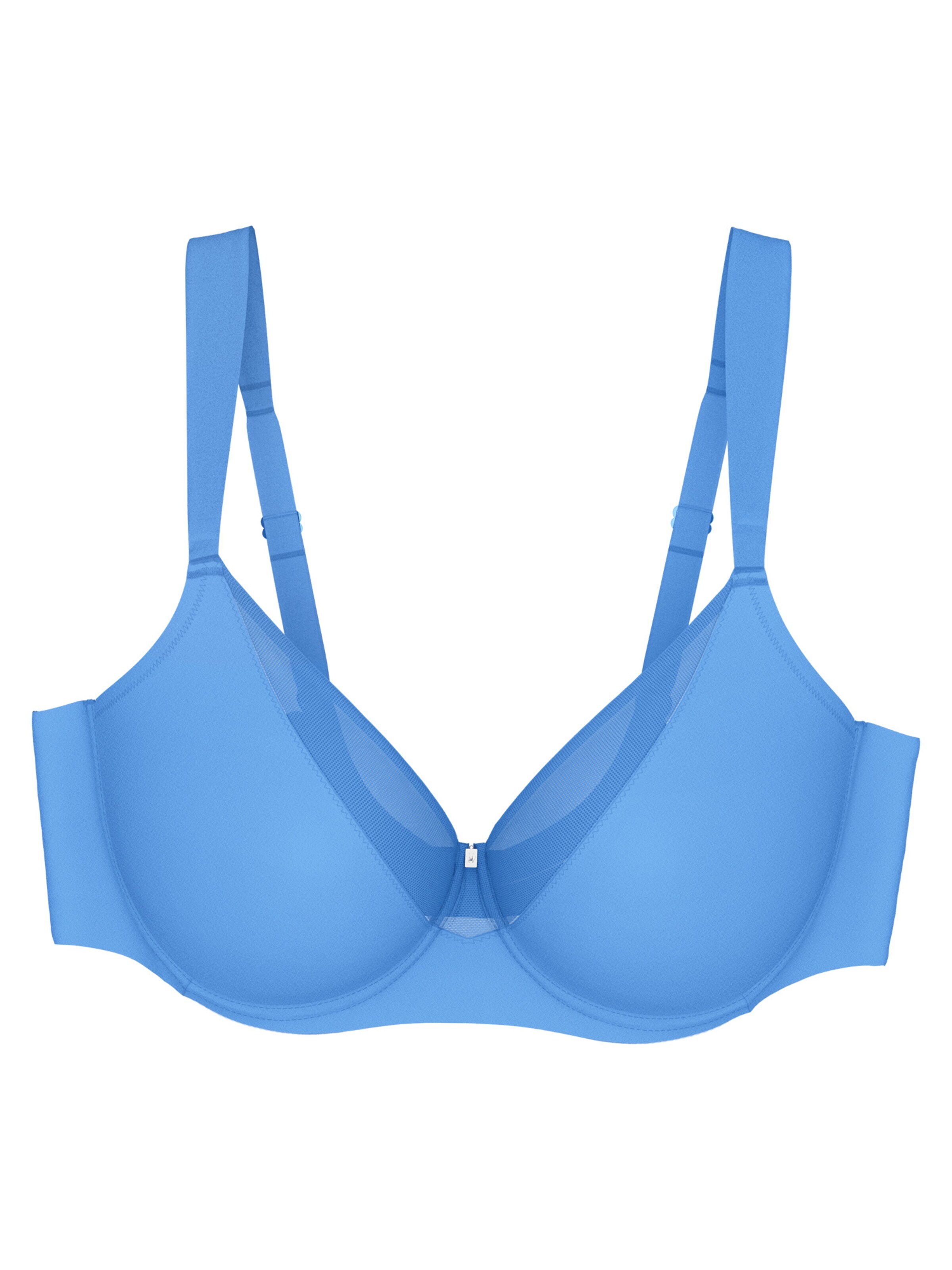 Minimizer Sutien 'True Shape Sensation T' de la TRIUMPH pe albastru: față
