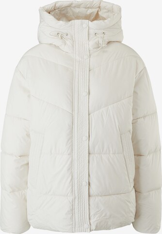 s.Oliver Winter Jacket in White: front