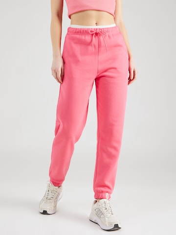 PIECES Tapered Pants 'CHILLI' in Pink: front