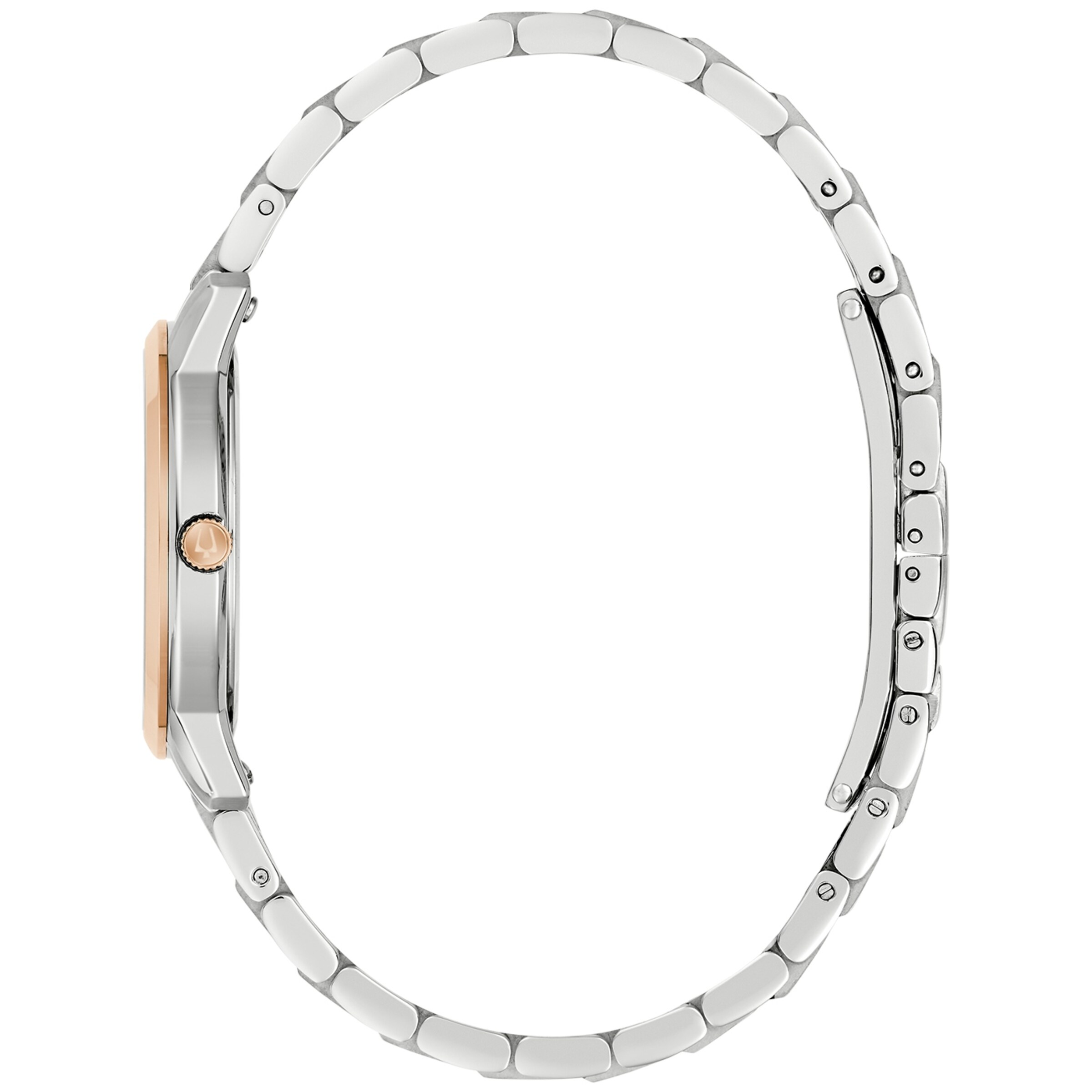 Bulova Analog Watch in Silver