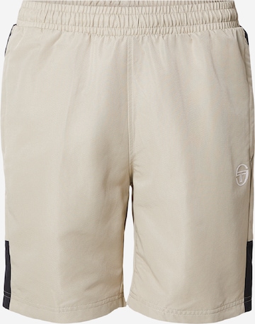 Sergio Tacchini Regular Urheiluhousut 'Vebita' värissä beige: etupuoli